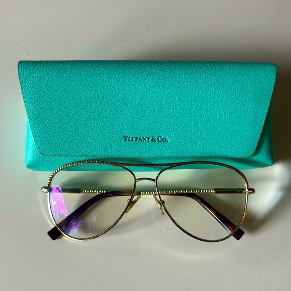 Gold Tiffany Aviators